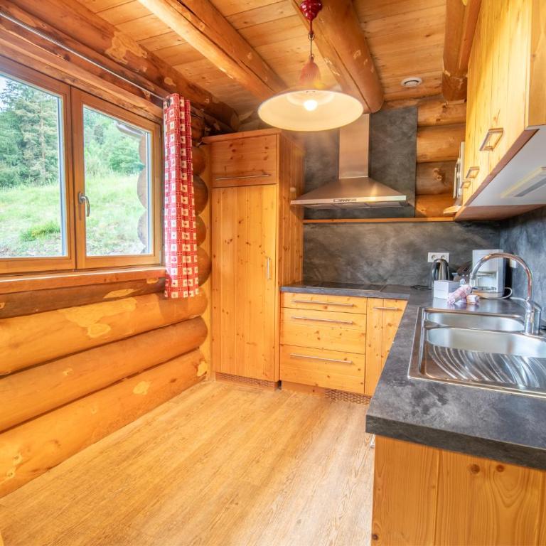 Chalet en rondins, proche des pistes, 8p - Chalet 3 Chambres - 14