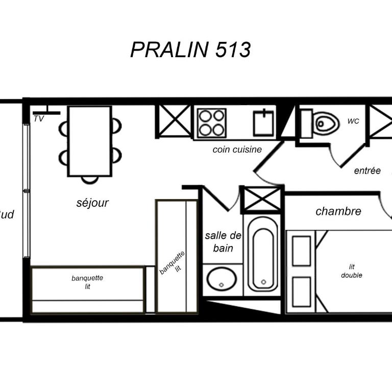 Residence Pralin - Appartement 1 Chambre - 7