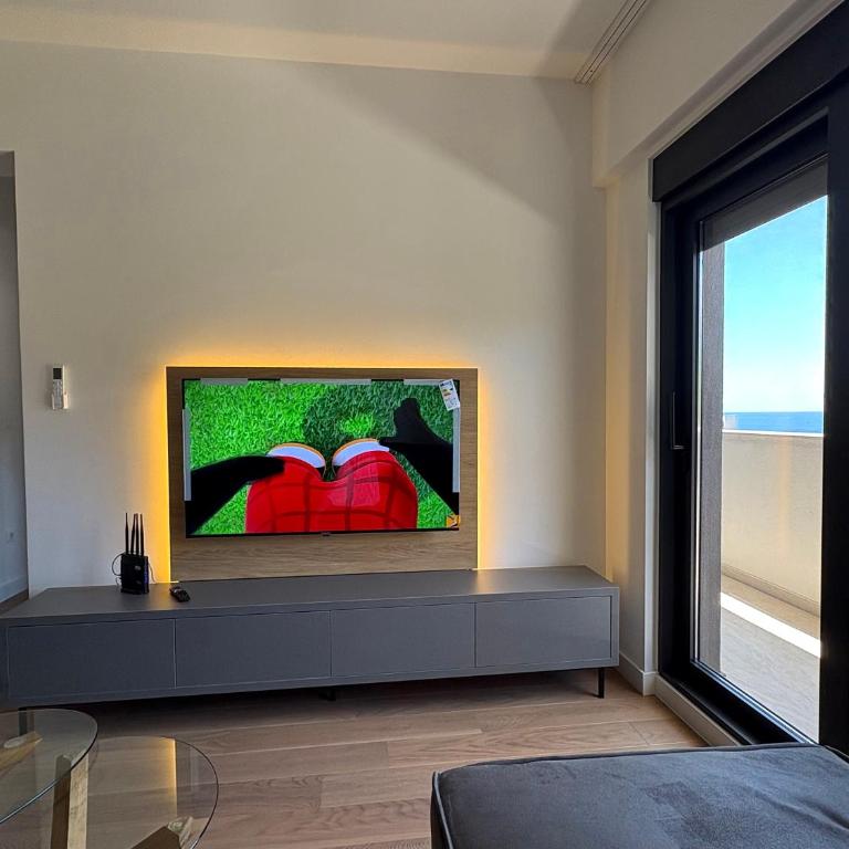Luxury 2BR Sea View & Garage & Twin Towers Becici - Appartement 2 Chambres avec Terrasse et Vue sur la Mer - 15
