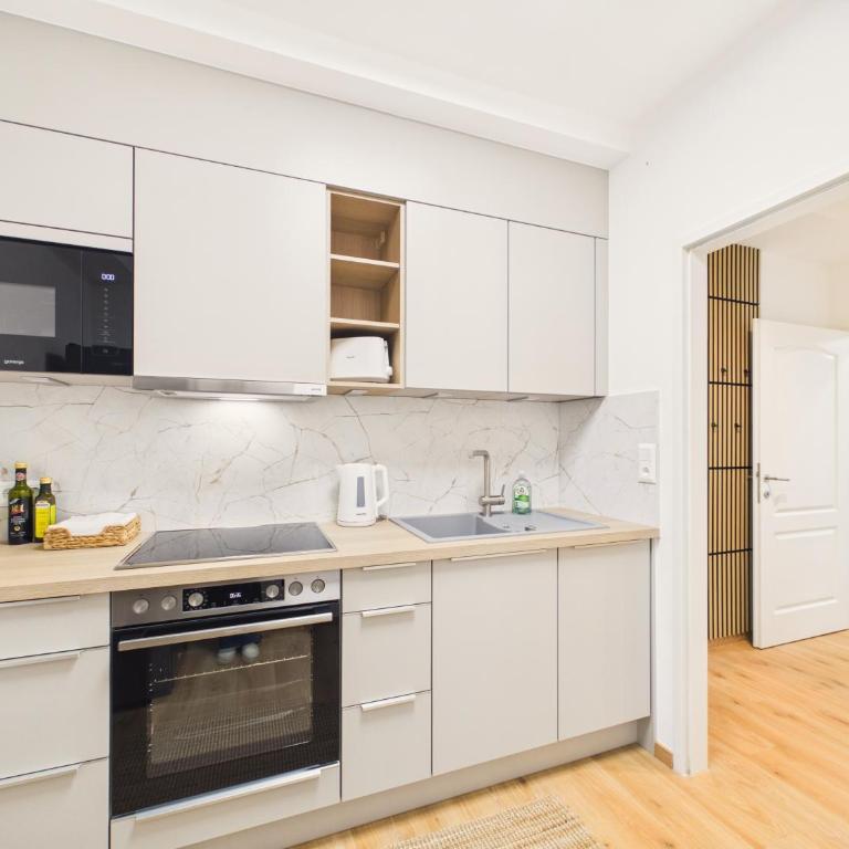 Stadtapartments Luna by Cosy Homes - Apartment mit 1 Schlafzimmer und Gartenblick - 18