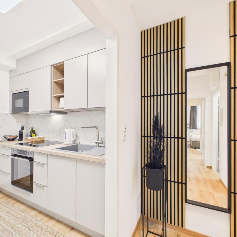 Stadtapartments Luna by Cosy Homes - Apartment mit 1 Schlafzimmer und Gartenblick - 34