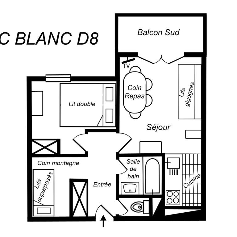 Residence Le Lac Blanc - Appartement Standard - 10