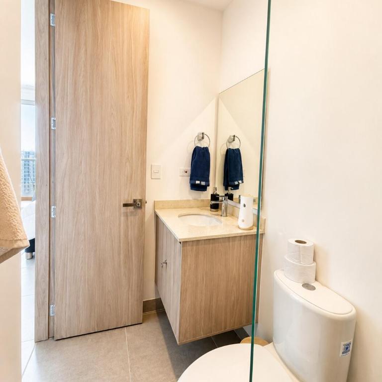 Alojamiento entero, condominio en Santa Marta - One-Bedroom Apartment - 22