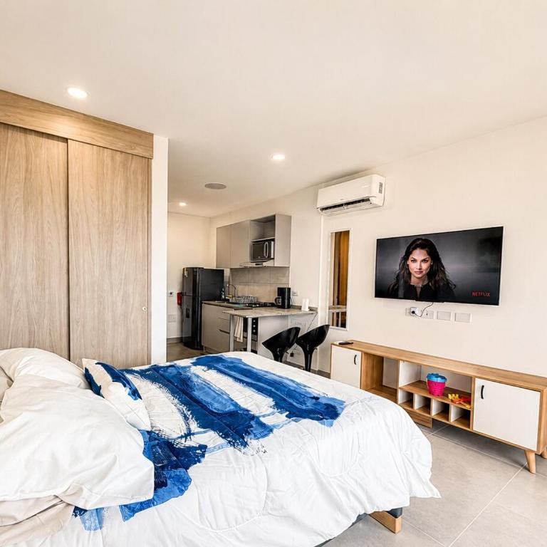 Alojamiento entero, condominio en Santa Marta - One-Bedroom Apartment - 25