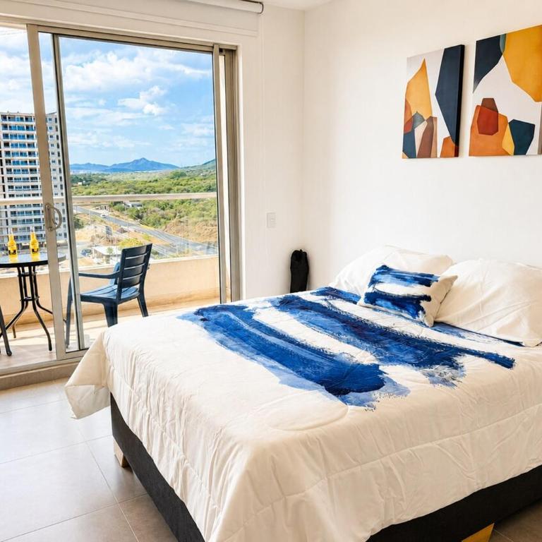 Alojamiento entero, condominio en Santa Marta - One-Bedroom Apartment - 27