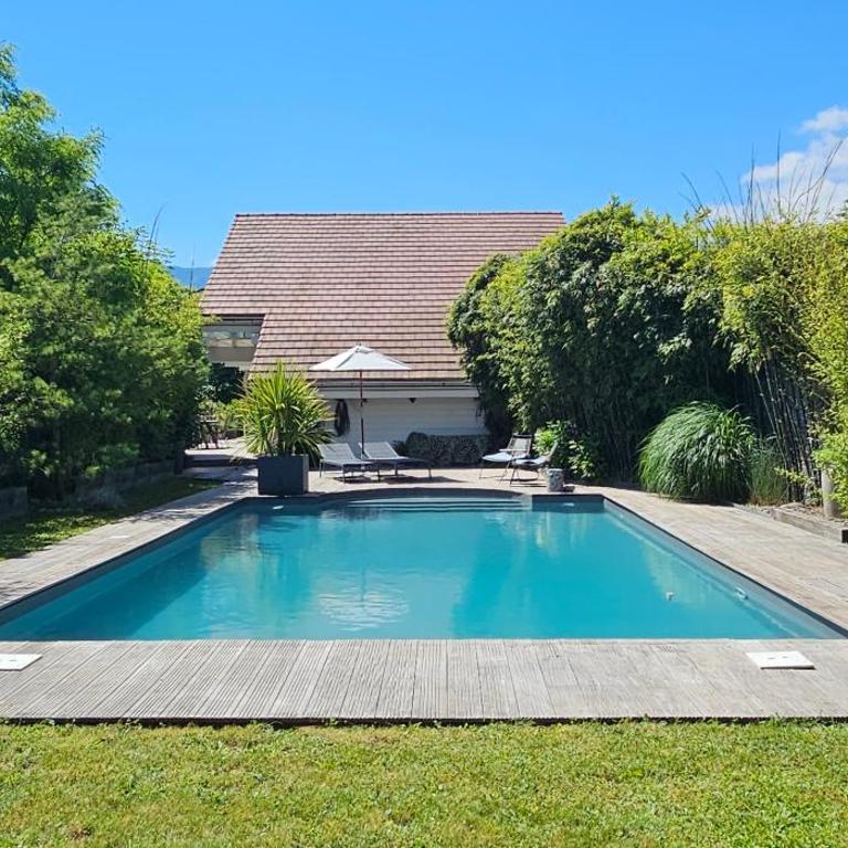 Villa Blanche - Entre montagne piscine et calme - Villa - 9