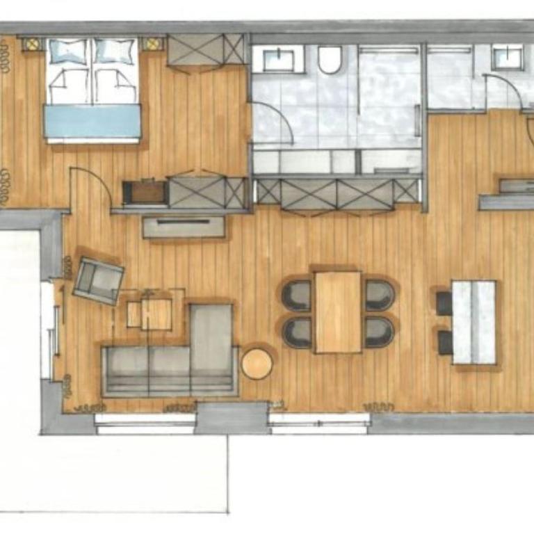 Villa Alpjuwel - Apartment 1 on the ground floor with terrace - 9