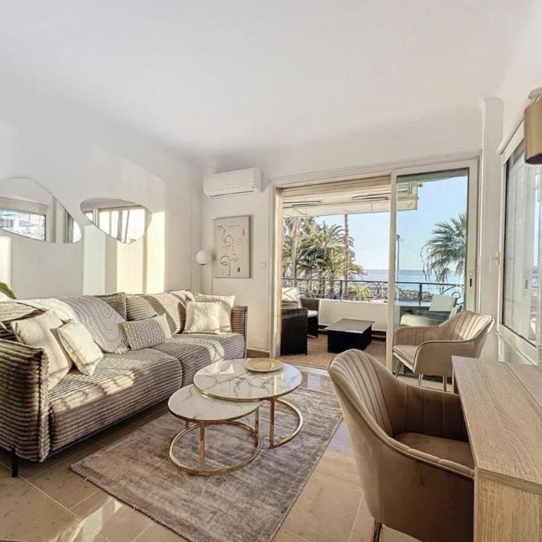 Two en-suite bedroom apartment on La Croisette - Sea view - Appartement - 7