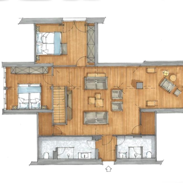 Villa Alpjuwel - Apartment 9 on the top floor over two floors without balcony - 18