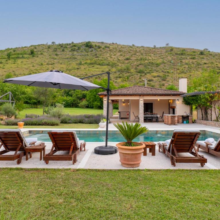 Villa Four Olive Trees - Villa avec Piscine Privée - 9