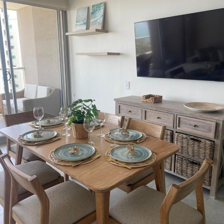 Hermoso apto en Santa Marina con vista al mar! - Three-Bedroom Apartment - 8