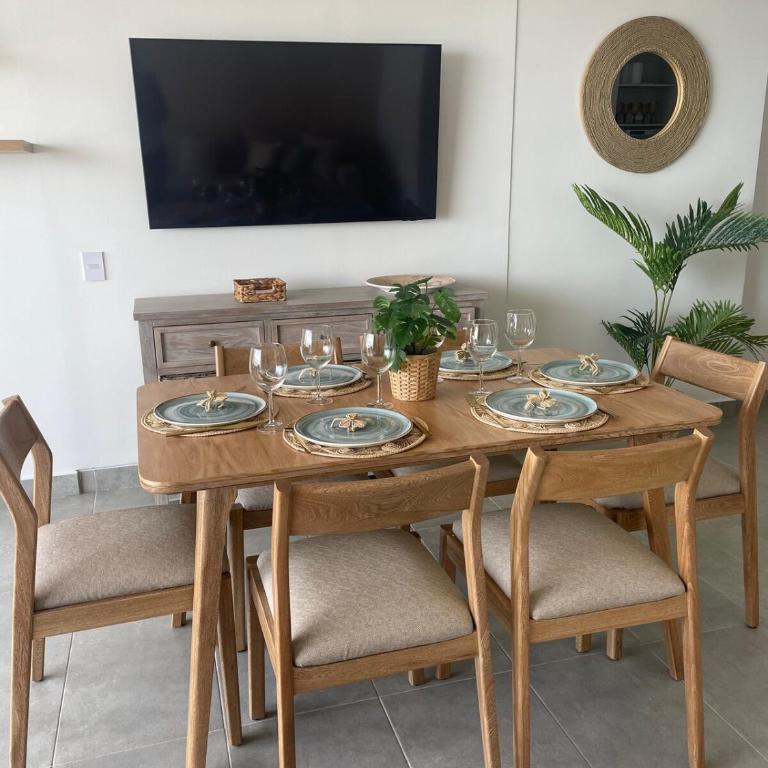 Hermoso apto en Santa Marina con vista al mar! - Three-Bedroom Apartment - 19