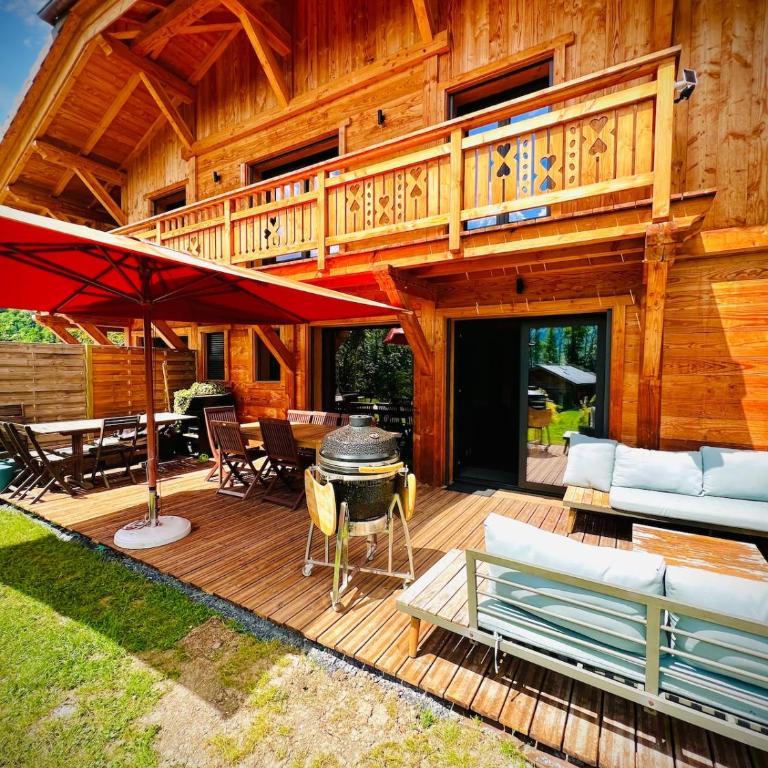 Family chalet for 10 people Terrace and Mountain view - Appartamento - 30