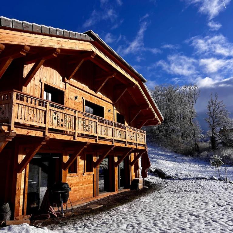 Family chalet for 10 people Terrace and Mountain view - Appartamento - 49