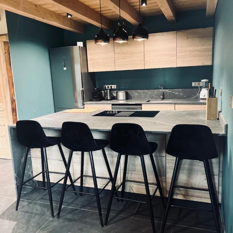 Family chalet for 10 people Terrace and Mountain view - Appartamento - 50