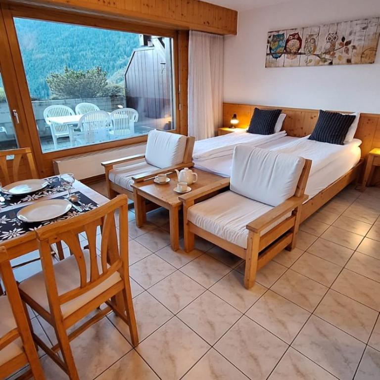 Centre Thermal - Studio SUD avec grande terrasse - Appartement avec Vue et Balcon - 1