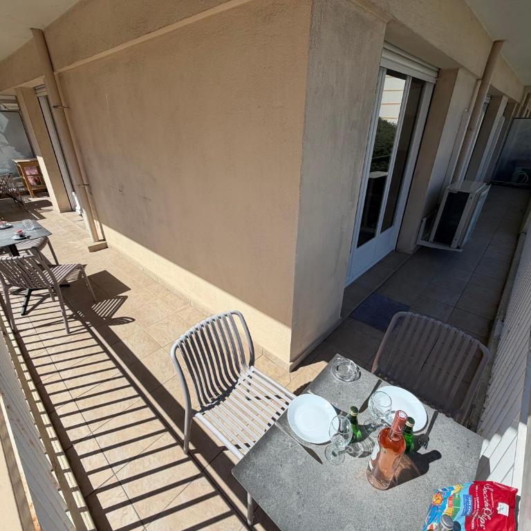 Appartement Familial T3 Terrasse & Clim à Nice - Appartement 2 Chambres avec Terrasse - 12