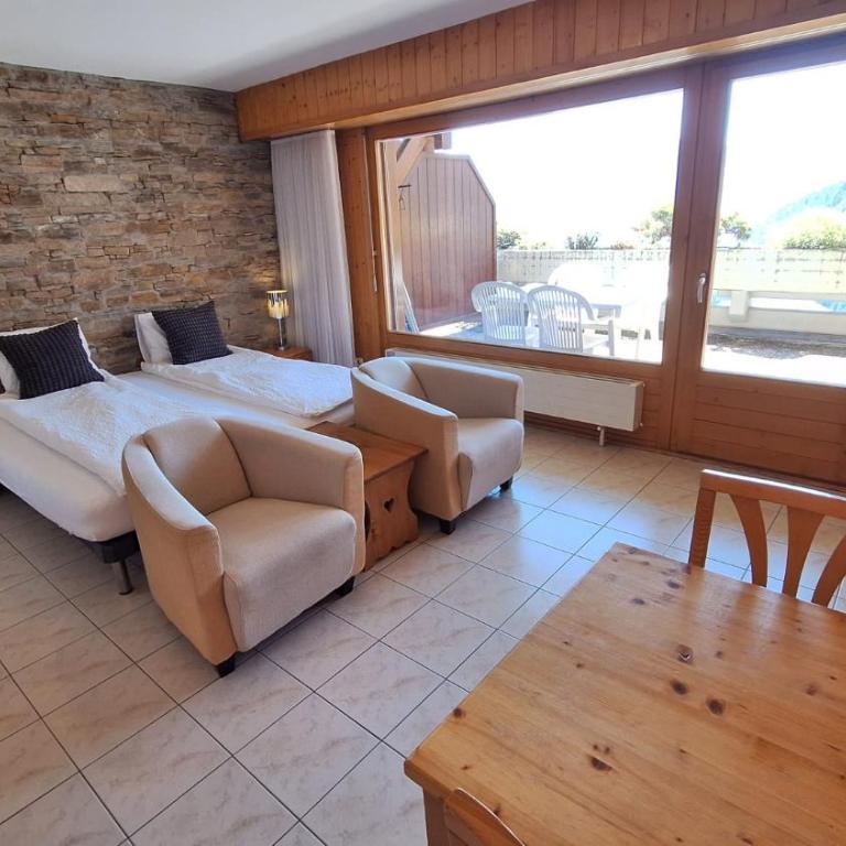 Centre Thermal - Studio SUD avec grande terrasse - Appartement avec Vue et Balcon - 14