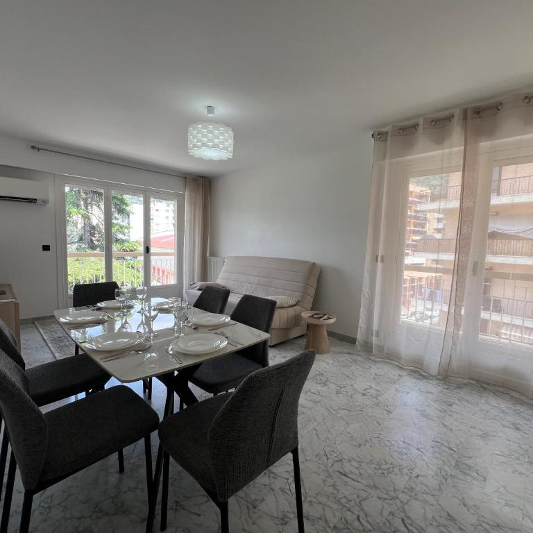 Appartement Familial T3 Terrasse & Clim à Nice - Appartement 2 Chambres avec Terrasse - 3