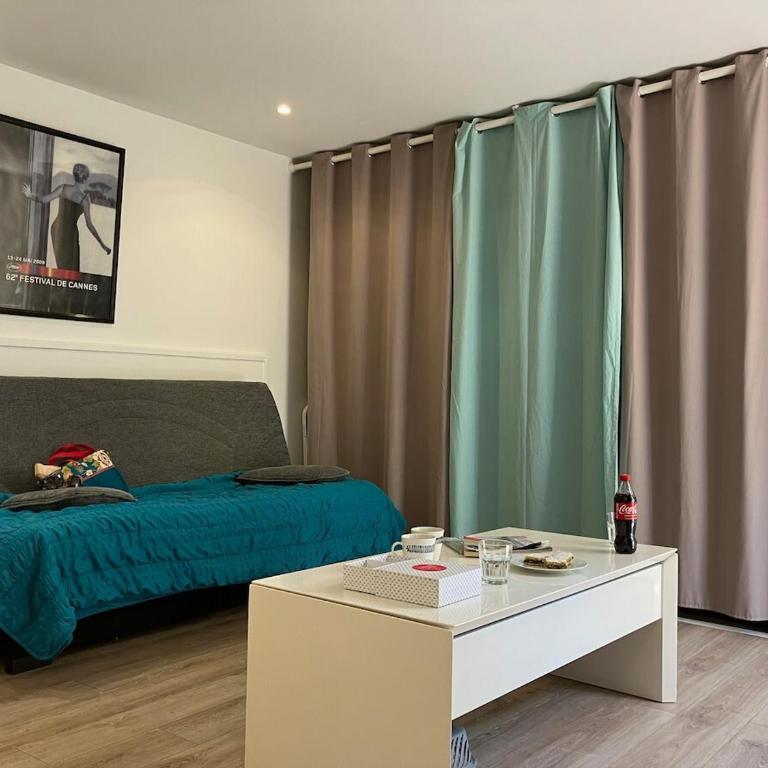 Studio avec jolie terrasse - Climatisation - Nice - Appartement 1 Chambre - 6