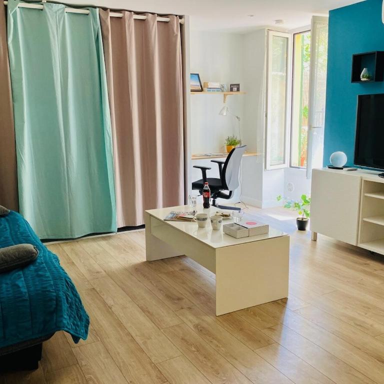 Studio avec jolie terrasse - Climatisation - Nice - Appartement 1 Chambre - 7