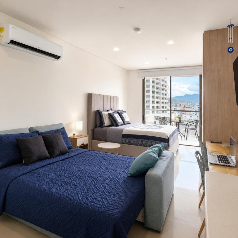 Premium loft with pools and jacuzzi near the beach - Apartamento de 1 dormitorio - 13
