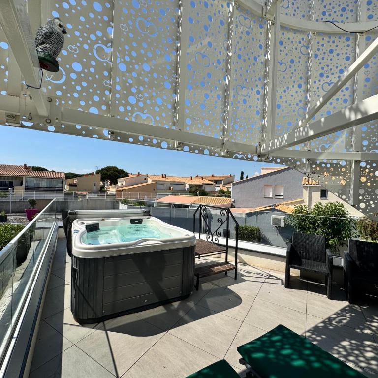 Hôtel Eve Cap d'agde Village Naturiste - Suite avec Jacuzzi - 5