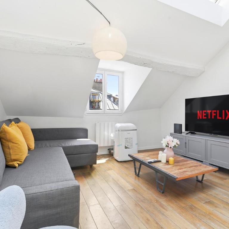 Bright 2BR Flat with Mezzanine in Central Paris - Appartement 2 Chambres - 3