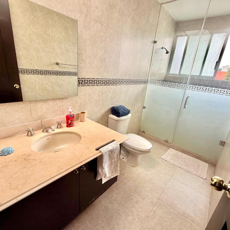 Casa de Huéspedes con Terrazas en Tecamachalco - Doppelzimmer mit 2 Doppelbetten - 3