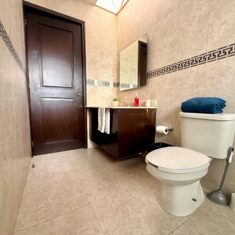 Casa de Huéspedes con Terrazas en Tecamachalco - Doppelzimmer mit 2 Doppelbetten - 9