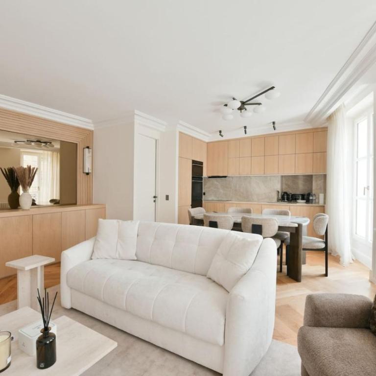 Luxury Modern 2BR AC Marais Metro Steps Away - Appartement - 3