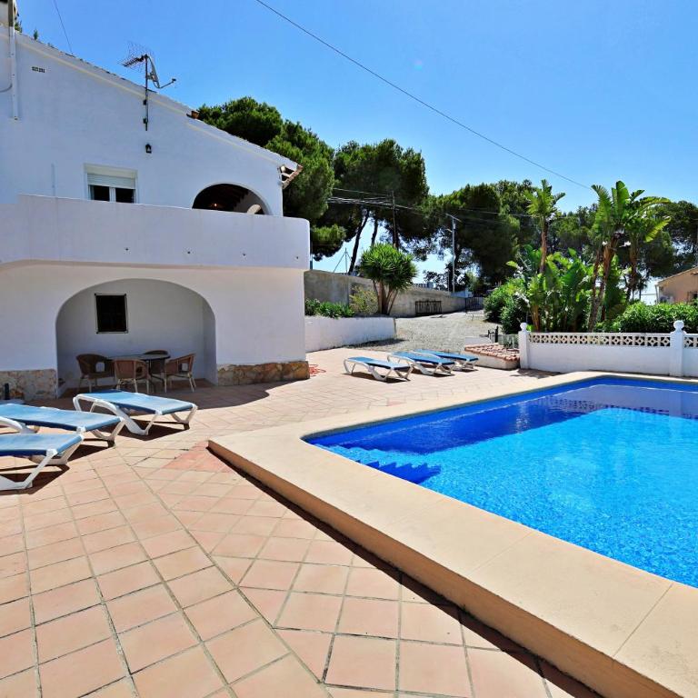 Miquel - pretty holiday property with garden and private pool in Moraira - Villa mit 3 Schlafzimmern - 12