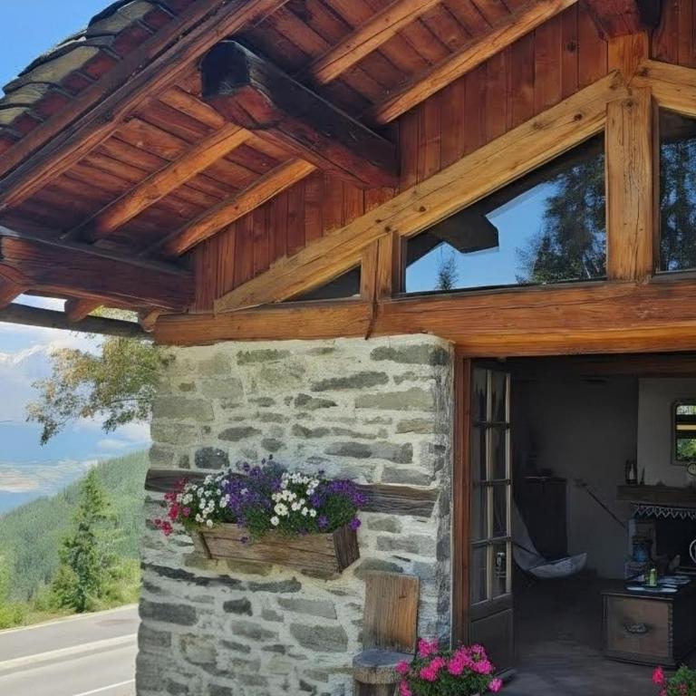 Chalet atypique 6 pers, terrasse sud-ouest, Arc 1800, parking, wifi - FR-1-346-596 - Chalet - 17