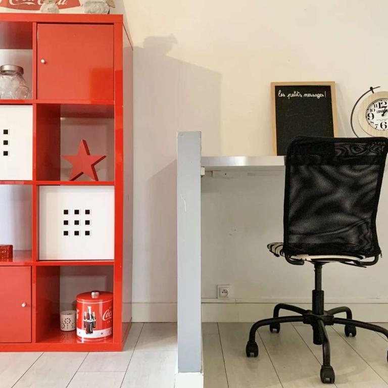 Studio Félix • Charmant studio avec balcon • Parking • WiFi • Tram B à proximité - Studio-Apartment mit Balkon - 12