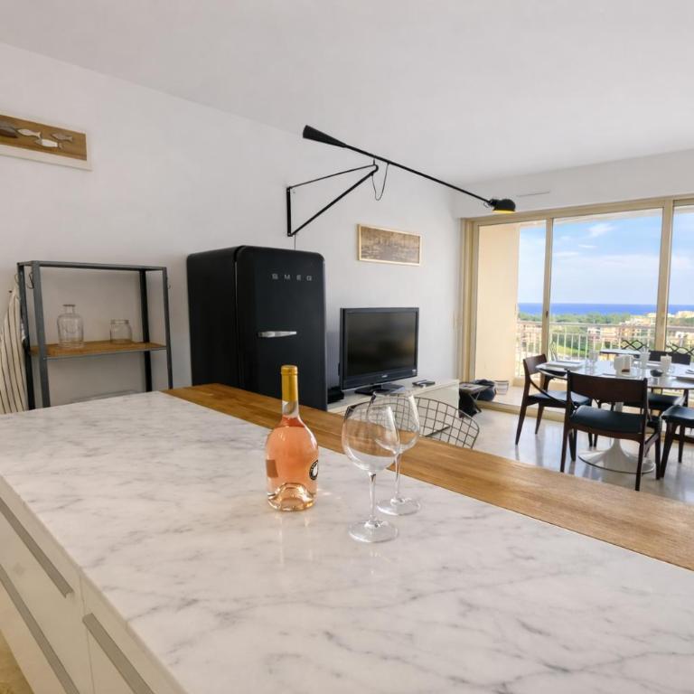 Cannes Marina - Standing Presta - Apartment mit 2 Schlafzimmern und Meerblick - 5