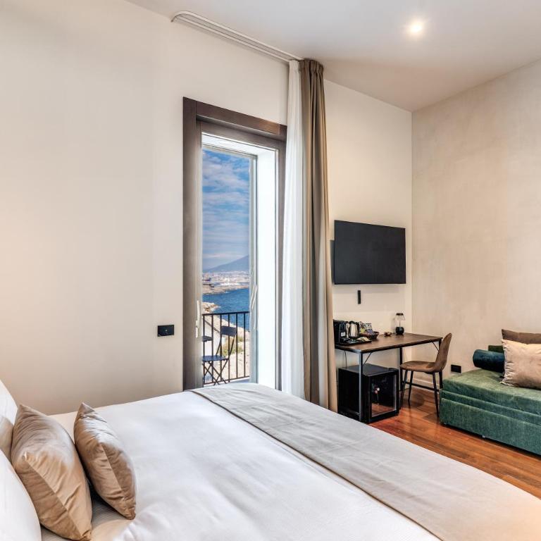 Sette Stelle Suites - Camera Queen con Vista Mare - 3