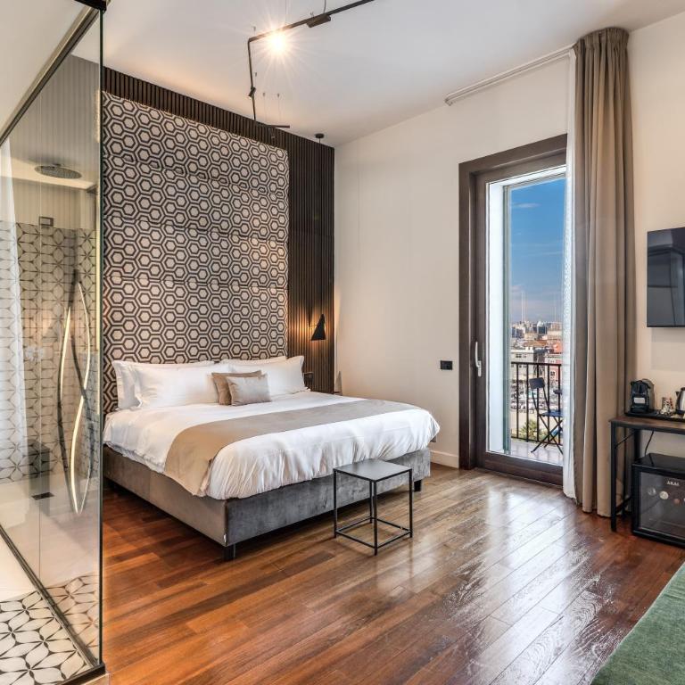 Sette Stelle Suites - Camera Queen con Vista Mare - 12