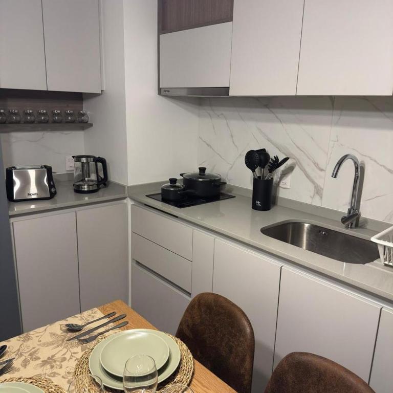 Hermoso y cómodo departamento en edificio en Santiago Centro - Apartamento de 1 dormitorio - 2