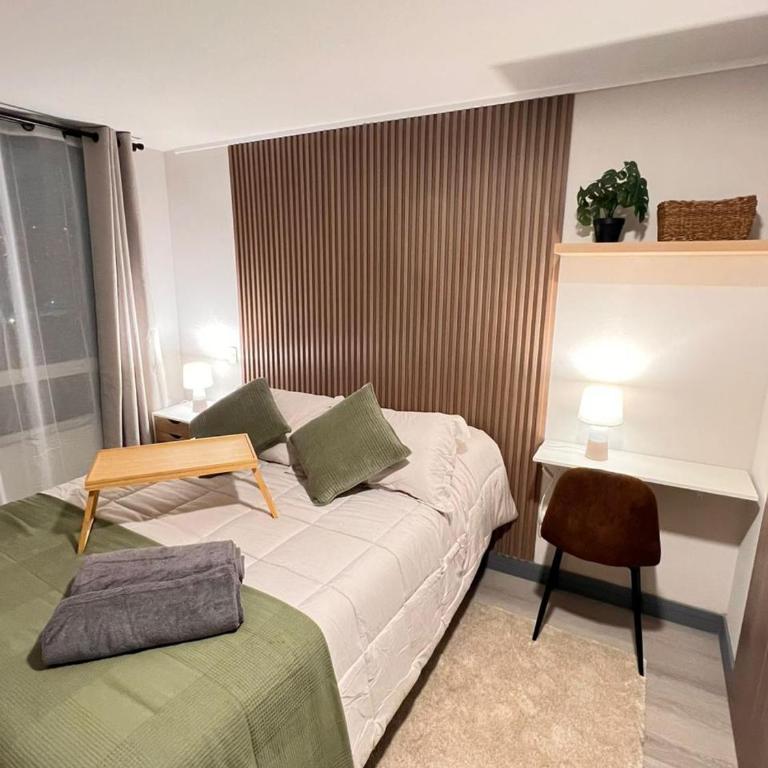 Hermoso y cómodo departamento en edificio en Santiago Centro - Apartamento de 1 dormitorio - 3
