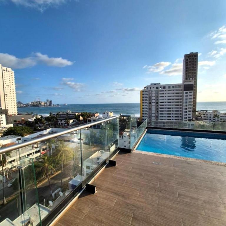 Ancona Tower de Lujo 1 Min Playa y Malecón - One-Bedroom Apartment - 28
