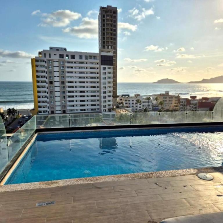 Ancona Tower de Lujo 1 Min Playa y Malecón - One-Bedroom Apartment - 30
