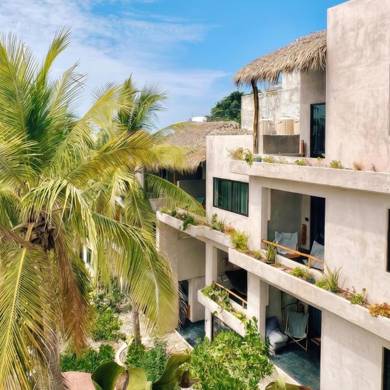 Casa Leah Puerto Escondido - Superior Suite mit Meerblick - 1