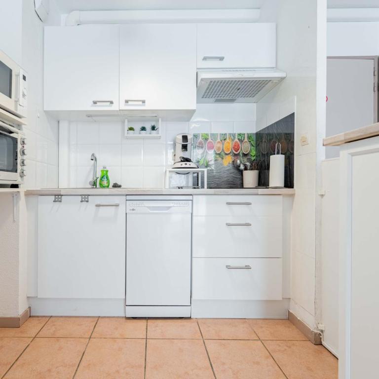 Entre Aude & Cité - T2 cosy avec balcon et clim - Apartment mit 1 Schlafzimmer - 8