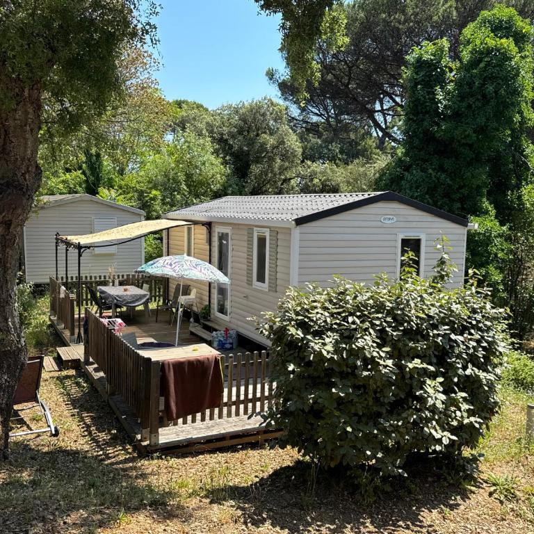Camping les Lauriers Roses - Mobil home Fréjus – 4 pers 2 Ch - Climatisation - 3
