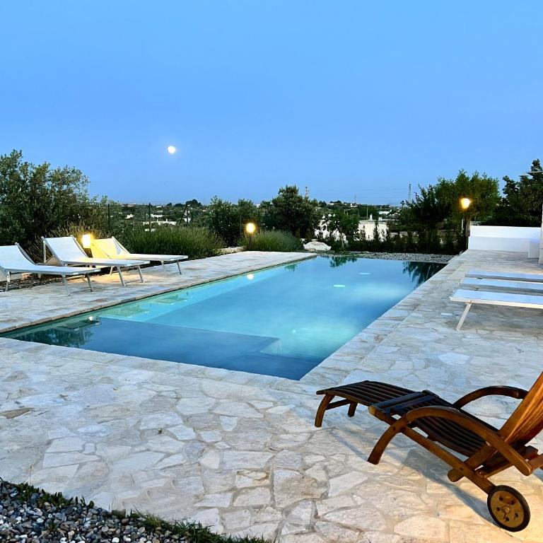 Ostuni Bloom - Panoramic Saltwater Pool & Trullo - Villa con 2 Camere da Letto - 3