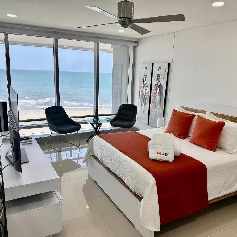 U-GO Murano Elite Building Bocagrande Oceanfront - Loft - 2