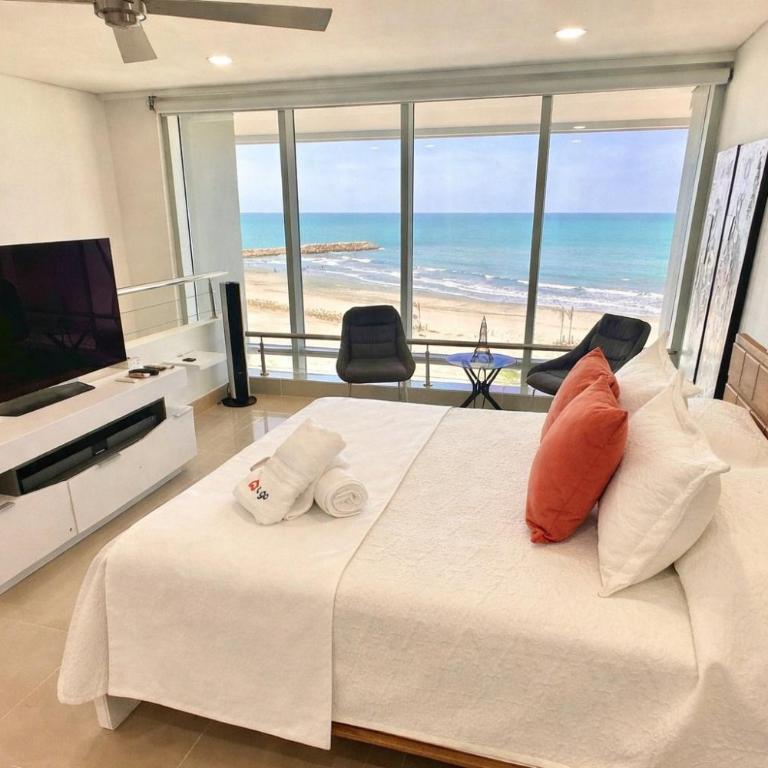 U-GO Murano Elite Building Bocagrande Oceanfront - Loft - 6