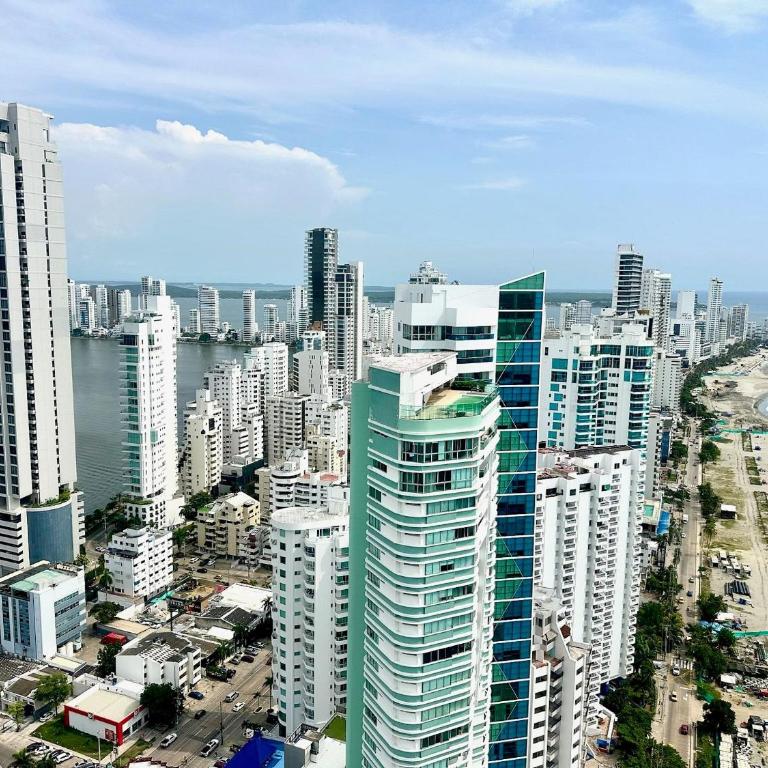 U-GO Murano Elite Building Bocagrande Oceanfront - Deluxe One-Bedroom Apartment with Ocean View - 2