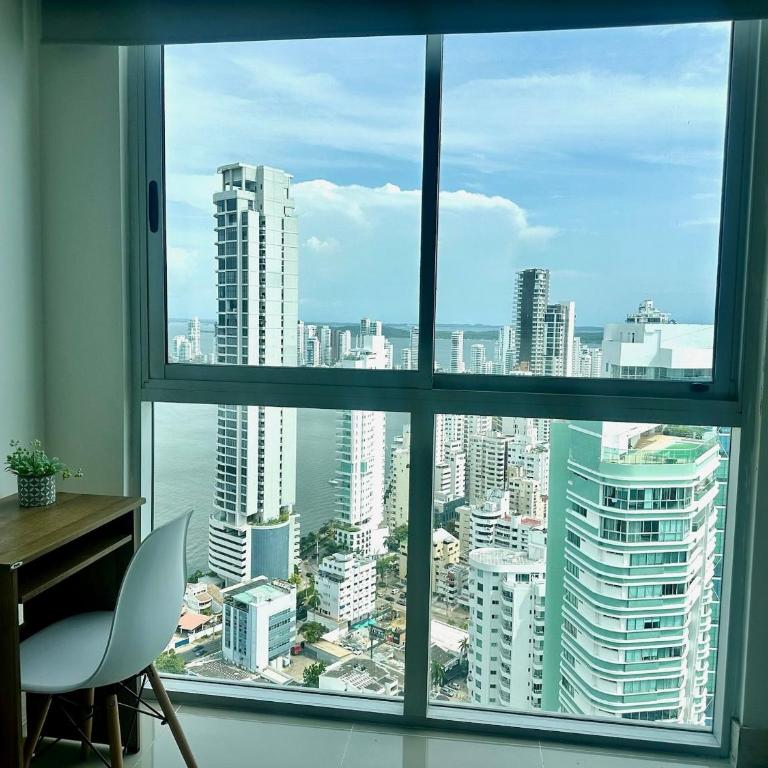 U-GO Murano Elite Building Bocagrande Oceanfront - Deluxe One-Bedroom Apartment with Ocean View - 3
