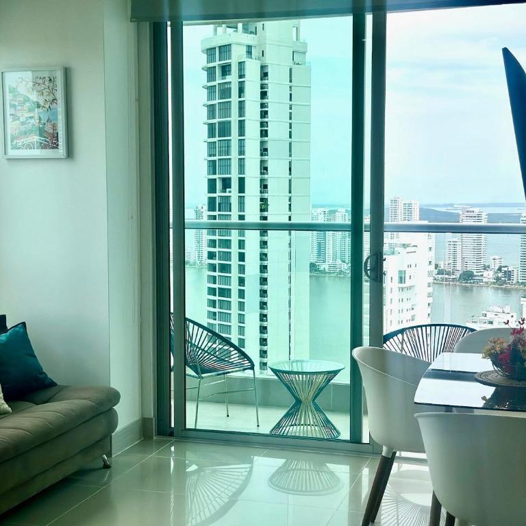U-GO Murano Elite Building Bocagrande Oceanfront - Deluxe One-Bedroom Apartment with Ocean View - 12